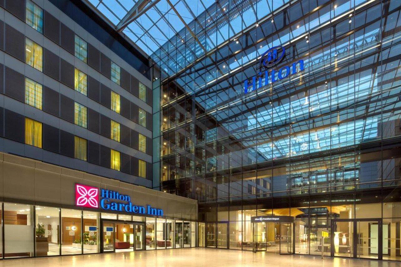 Hilton Garden Inn Frankfurt Airport Frankfurt am Main Eksteriør bilde Hilton Garden Inn Frankfurt Airport