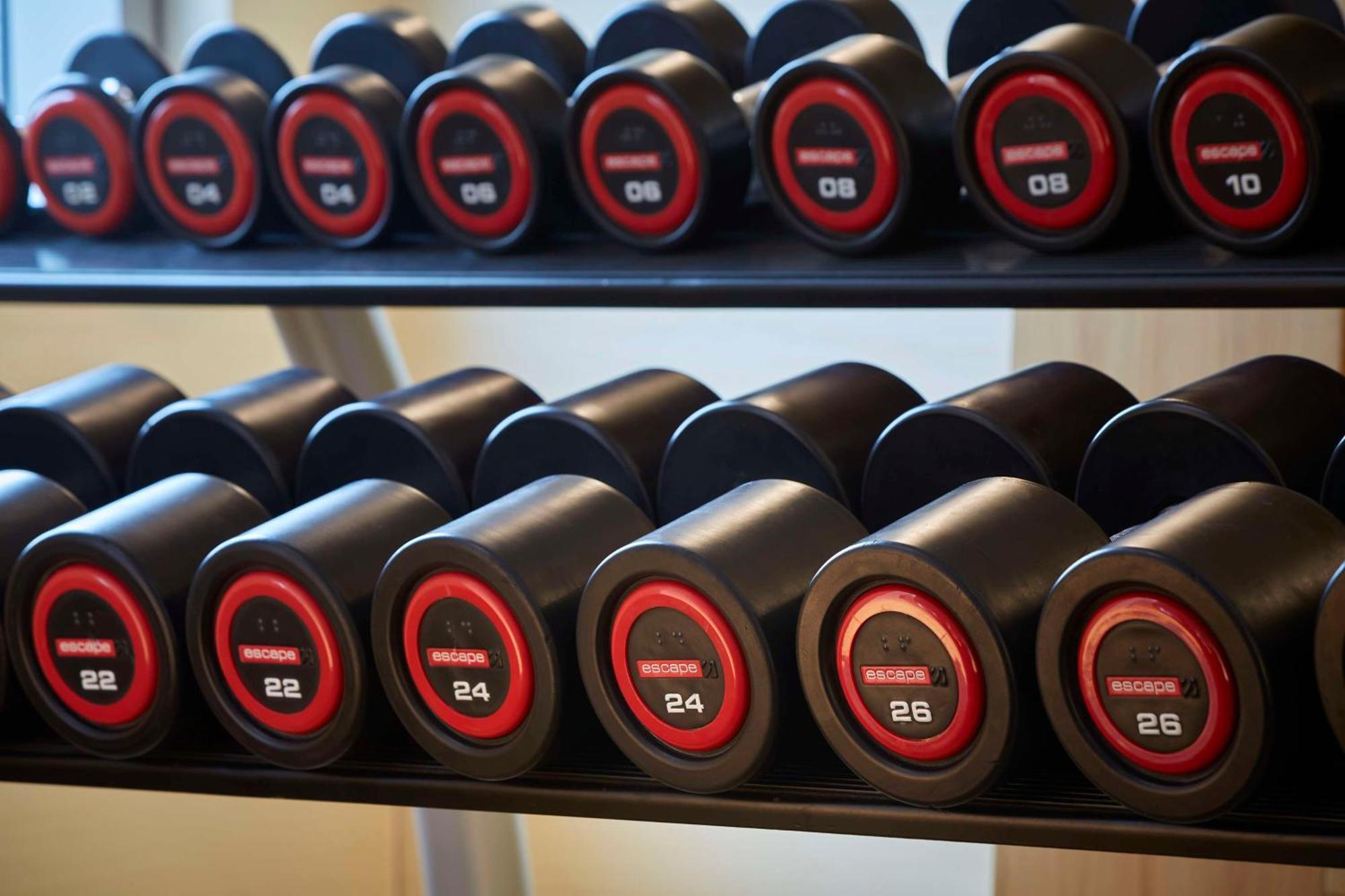 Hilton Garden Inn Frankfurt Airport Frankfurt am Main Eksteriør bilde Escape Fitness