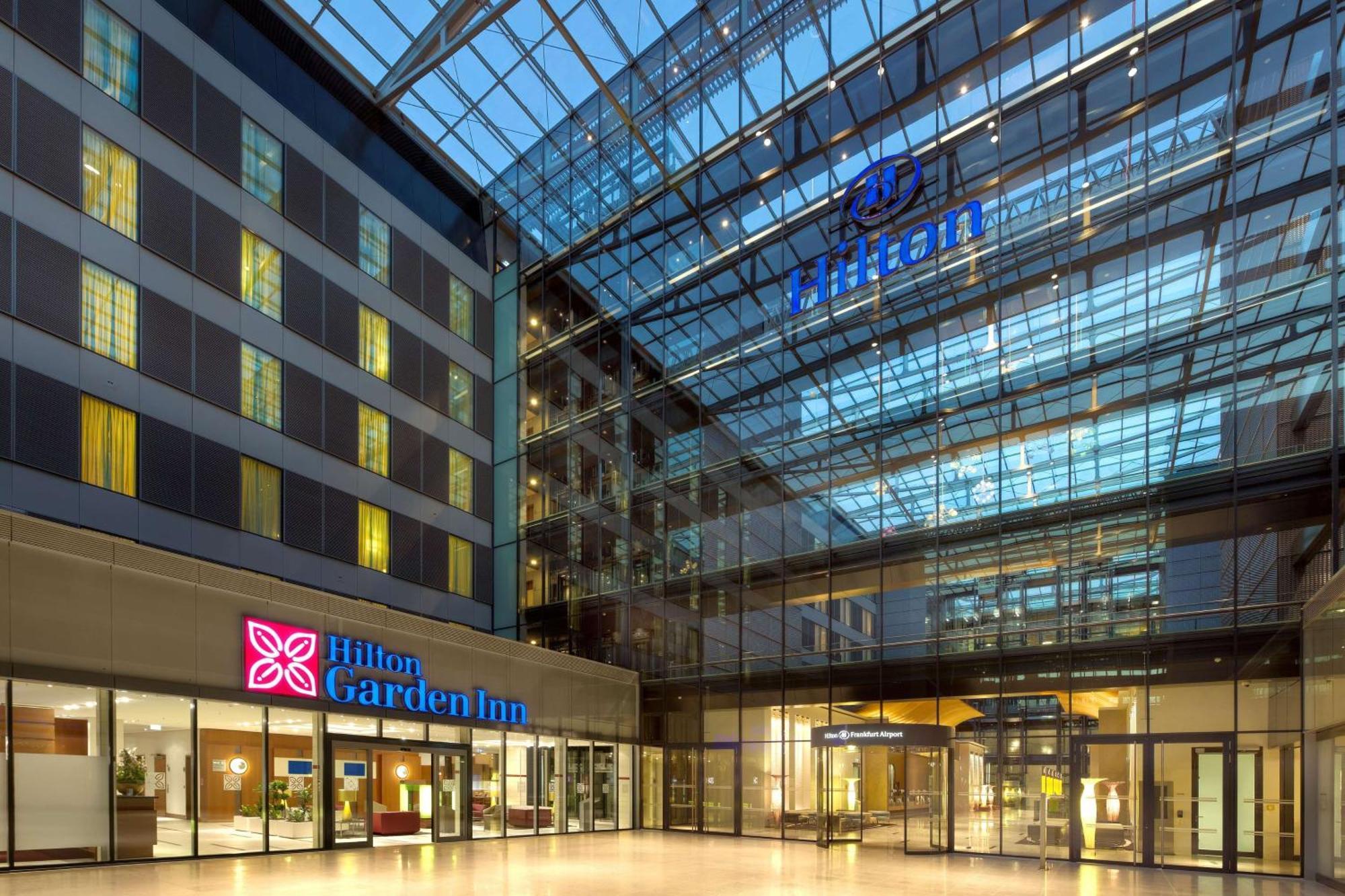 Hilton Garden Inn Frankfurt Airport Frankfurt am Main Eksteriør bilde Hilton Garden Inn Frankfurt Airport